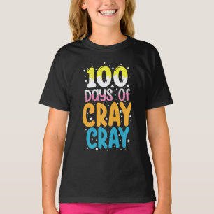 Camiseta 100 Dias De Maluco 100º Dia De Aula Professor