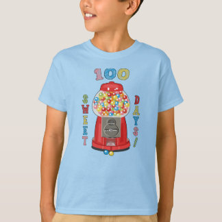 Camiseta 100 dias de Máquina Gumbal Escolar