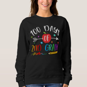 Camiseta 100 Dias De Meninas Estudantes Do segundo Grau 100