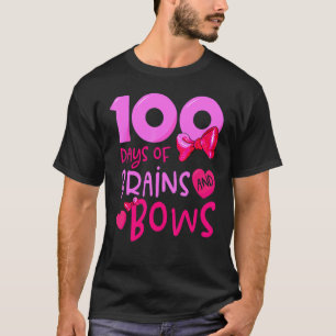 Camiseta 100 Dias De Mentes E Laços Crianças E Professores