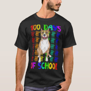 Camiseta 100 Dias De Óculos De Visto De Touro De Boca-Foca-