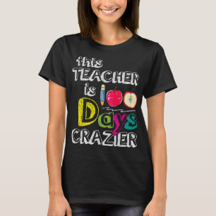 Camiseta 100 dias de presentes na escola - Este professor é