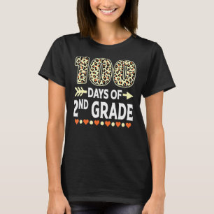 Camiseta 100 Dias De Professora Do Segundo Grau 100.º Dia D