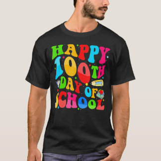 Camiseta 100 Dias De Professora E Estudante