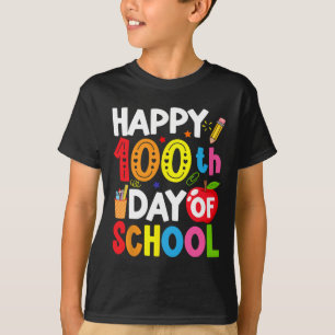 Camiseta 100 Dias De Professora E Estudante