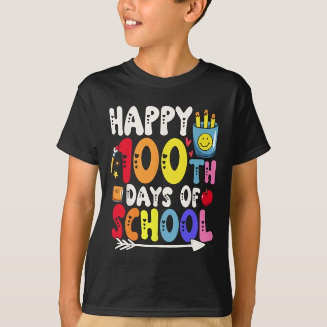 Camiseta 100 Dias De Professora E Estudante 1 (Frente)