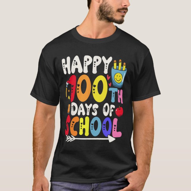 Camiseta 100 Dias De Professora E Estudante 1 (Frente)