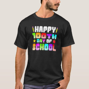 Camiseta 100 Dias De Professora Escolar 100º Dia Da Escola