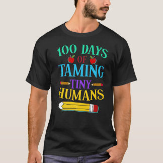 Camiseta 100 Dias De Professora Escolar 100 Dias De Jogo Pe