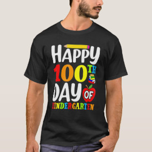 Camiseta 100 Dias De Professora Ou Estudante Do Jardim De I