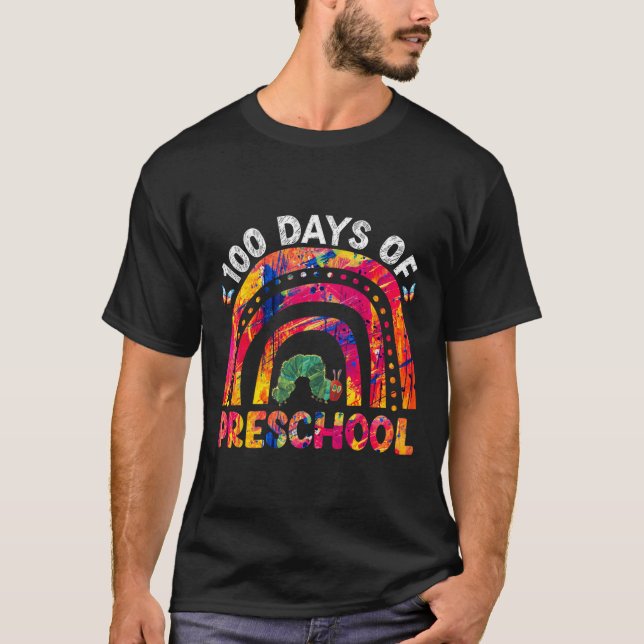 Camiseta 100 Dias De Professores Afro Garotas Do 100º Dia D (Frente)