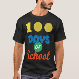 Camiseta 100 Dias De Tênis Escolar 100 Dias Mais Inteligent