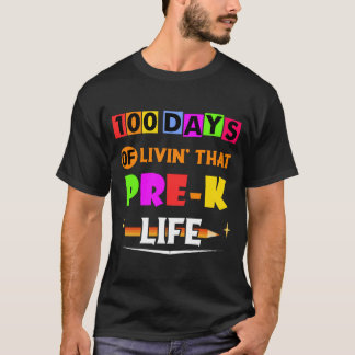 Camiseta 100 Dias De Vida Nessa Pré-Vida