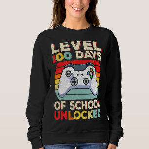 Camiseta 100 Dias De Videos games Engraçados Na Escola 100