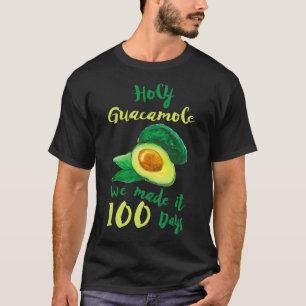 Camiseta 100 Dias Do Professor Sagrado Guacamole Gift