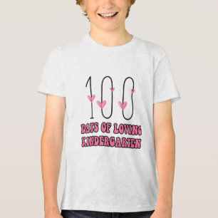 Camiseta 100 Dias Do Professor Vale do Jardim de Infância A
