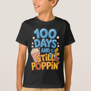 Camiseta 100 Dias E Ainda Estourando Aluno Engraçado 100 Di