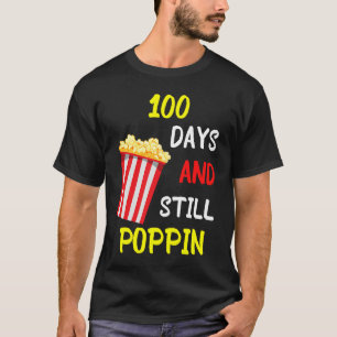 Camiseta 100 Dias E Ainda Estourando Pipoca Crianças 100º D