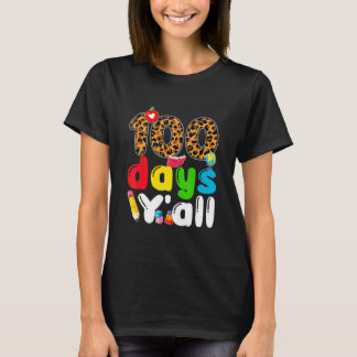 Camiseta 100 Dias Feliz 100.º Dia dos Professores