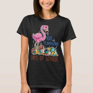 Camiseta 100 Dias Incríveis De Escola Para Crianças Profess