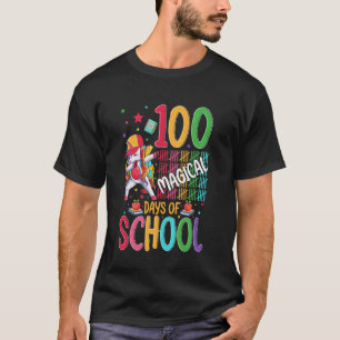 Camiseta 100 Dias Mágicos de Laboratório de Unicórnio Escol