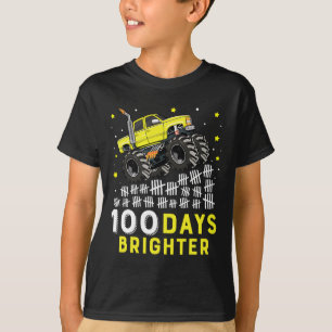 Camiseta 100 Dias Mais Brighter Monster Truck 100 Dias De E