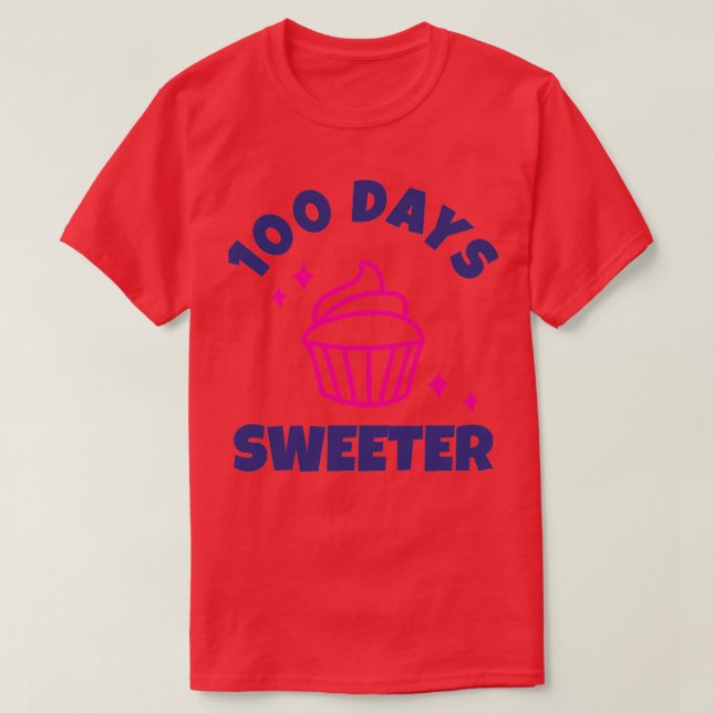 Camiseta 100 Dias Mais Doentes 100 Dias De Escola 2 (Frente do Design)