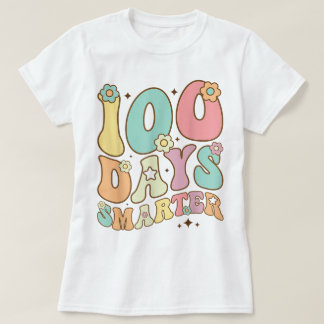 Camiseta 100 Dias Mais Inteligente 100º Dia Escola Professo