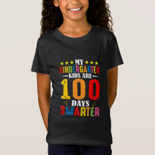 Camiseta 100 dias mais inteligente, 100 dias mais inteligen
