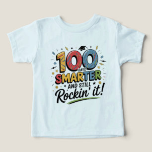 Camiseta 100 Dias Mais Inteligente e Ainda Fazendo Sucesso