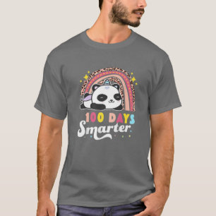 Camiseta 100 Dias Mais Inteligente Professor De Meninas Pan