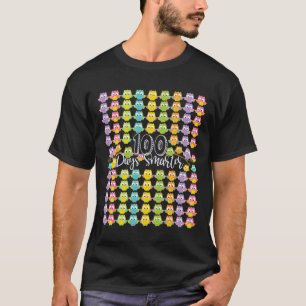 Camiseta 100 Dias Mais Inteligentes - 100º Dia De Crianças 