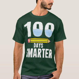 Camiseta 100 dias mais inteligentes 100 dias da escola 2021