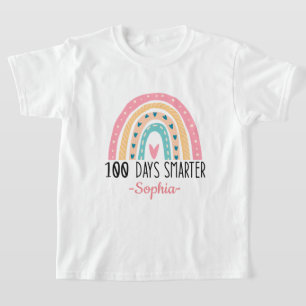 Camiseta 100 Dias Mais Inteligentes, 100 Dias De Escola, Pe