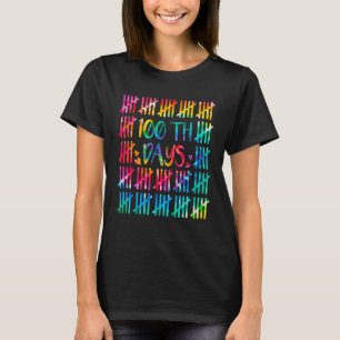 Camiseta 100 Dias Mais Inteligentes De Contagem Marca 100º