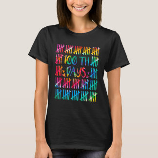 Camiseta 100 Dias Mais Inteligentes De Contagem Marca 100º