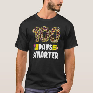 Camiseta 100 Dias Mais Inteligentes De Professora Ou Estuda