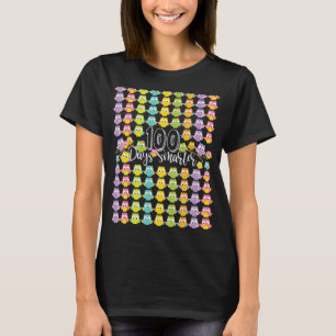 Camiseta 100 Dias Mais Inteligentes Do 100º Dia De Crianças