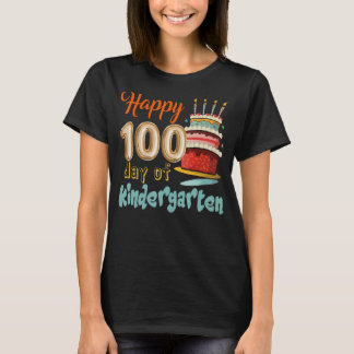 Camiseta 100 Dias Mais Inteligentes Feliz 100º Dia de Estud