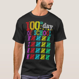 Camiseta 100 Dias Mais Inteligentes Feliz 100º Dia de Estud