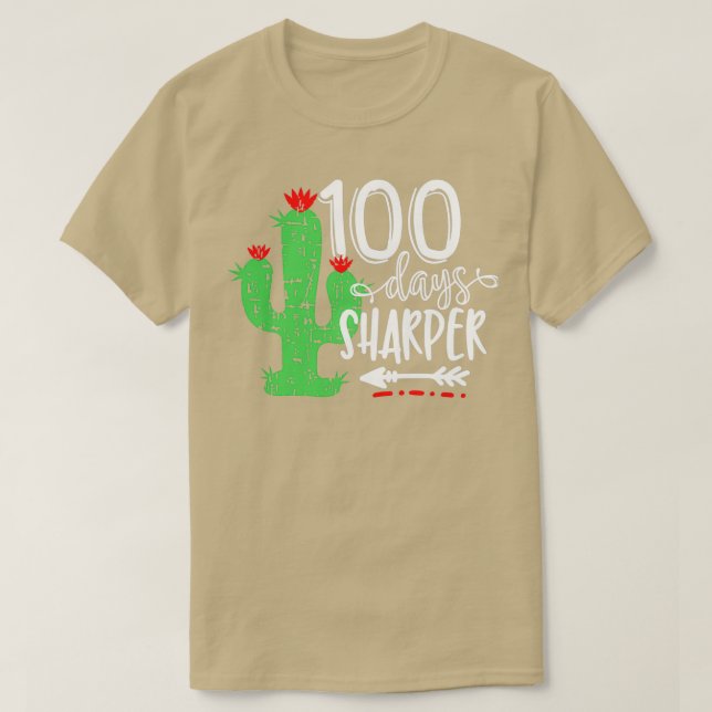 Camiseta 100 dias mais nítidos 5 (Frente do Design)