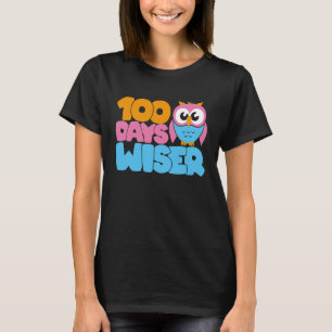 Camiseta 100 Dias Mais Sabidas Professores Felizes 100 Dias