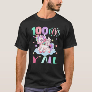 Camiseta 100 dias Meninas do Unicórnio adolescentes 100 dia