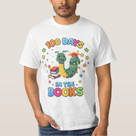 Camiseta 100 Dias Nos Livros