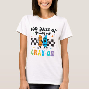 Camiseta 100 Dias Para Deixar Seu Professor De Escola Louco