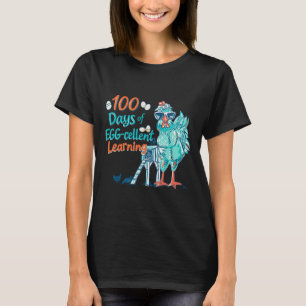 Camiseta 100 Dias Professor Egg-stra Mais Inteligente Crian