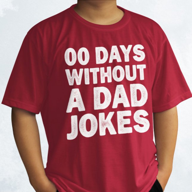 Camiseta 100 Dias Sem Piada Sarcástico Padre Engraçado (Criador carregado)