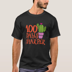 Camiseta 100 dias Sharper Cactus 100º Dia da Corte Escolar 