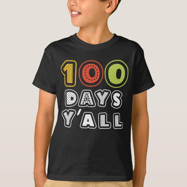 Camiseta 100 Dias Vocês São Engraçados 100º Dia da Escola (Frente)