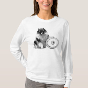 camiseta 100% do algodão L/S com trabalhos de art
